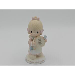 Precious Moments Birds Of A Feather Collect Together Figurine E0006 1986 Enesco